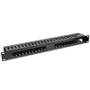 Kaapelinhallinta QOLTEC 54514 19 tuuman rackeihin, 24 porttia
