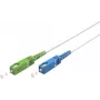Goobay 59619 kuitu-kaapeli 2 m SC/UPC SC/APC FTTH OS2 valkoinen (59619)