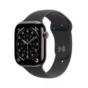 Älykello Apple Watch S11 Cell 46mm Sport Band -rannekkeella (musta) — GPS, Cellular, 46mm kotelo