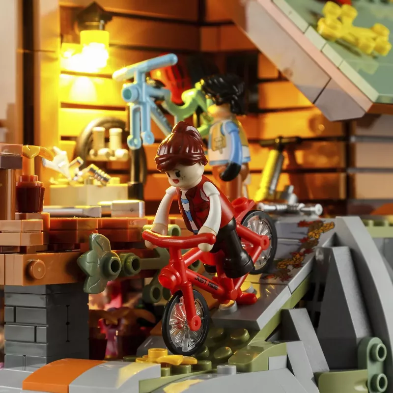 Lumibricks Mountain Cabin rakennussarja