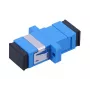 Extralink SC/UPC sovitin, yksimuotokuitu, simplex, sininen