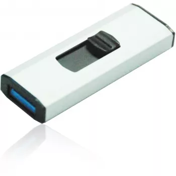 MediaRange - USB-muistitikku - 256 GB - USB 3.0 - musta, hopea (MR919)