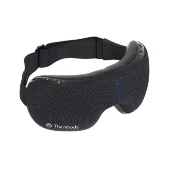 Therabody Smart Goggles 2.0 -hierontalaite kasvoille, musta