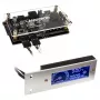 Lamptron TC20 PCI RGB tuuletin- ja LED-ohjain - hopea