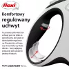Flexi New Comfort 8 m musta, harmaa koiran flexi