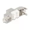 DeLOCK 90683 kaapelisovitin RJ45 LSA hopea