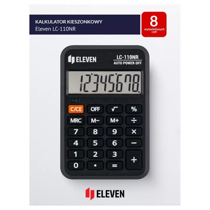 Eleven LC-110NR (EU) taskulaskin