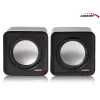 2-tie PC-kaiutin Audiocore AC870 B — 3 W RMS, johdollinen USB-virtalähde, 3,5 mm tulo, 2.0 kanavaa