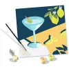 Maalaussarja Ravensburger CreArt Mocktail Lemon – maalaa numeroilla -sarja