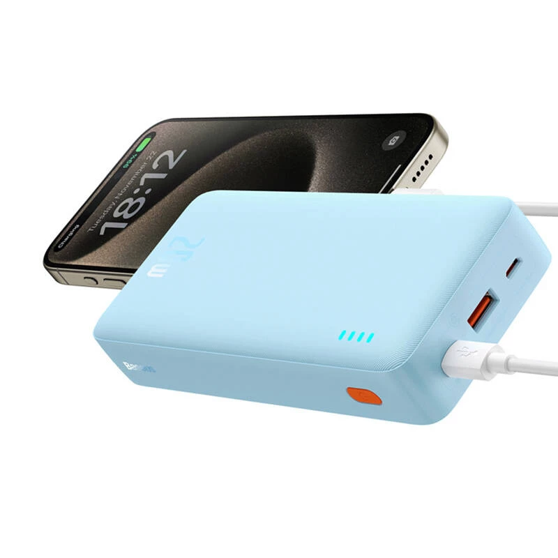 Baseus Airpow litiumpolymeeri (LiPo) 20000 mAh sininen