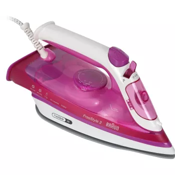 Braun FreeStyle 3 FI 3124 höyrysilitysrauta keraaminen pohja 2400 W violetti
