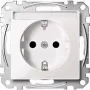 Pistorasia CEE 7/3 Merten MEG2302-0325 250V 16A valkoinen
