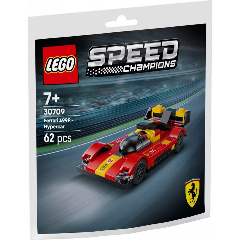 LEGO rakennuslelu Speed Champions Ferrari 499P supersportauto polybag 30709