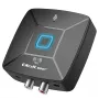 QOLTEC langaton HiFi-audiolähetin/vastaanotin malli 56981 — Bluetooth/Line-In-audiosilta