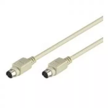 Wentronic PS/2-liitäntäkaapeli - PS/2-pistoke - PS/2-pistoke - 2 m