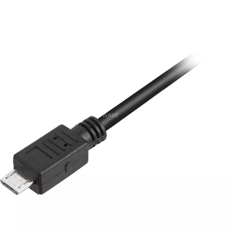 USB-kaapeli Sharkoon 1,5 m Micro-USB2.0-B/USB2.0-A