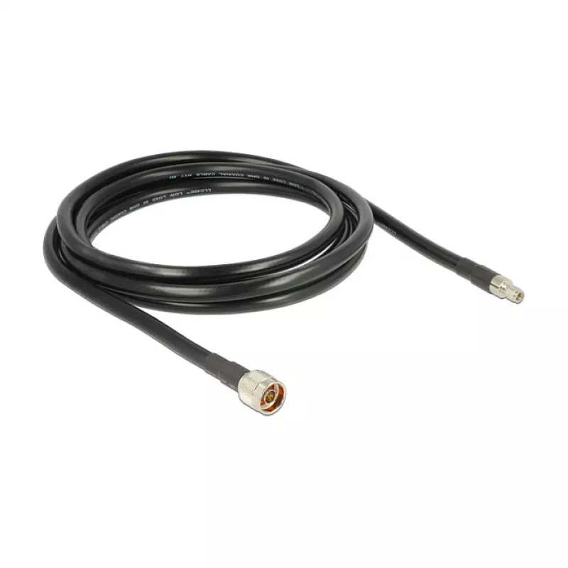 Koaksiaalikaapeli DeLOCK 3 m N/RP-SMA CFD400 LLC400