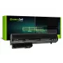 Green Cell - kannettavan akku (vastaa: HP RW556AA, HP HSTNN-C48C) - litiumioni - 6 kennoa - 4400 mAh - musta - HP 2510p, Business Notebook nc2400, EliteBook 2530p,