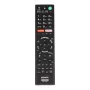 Sony RMF-TX200E -kaukosäädin Smart TV:lle, puheohjaus ja taustavalaistut painikkeet