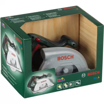Theo Klein 8421 Bosch pyörösaha I paristokäyttöinen pyörivällä liikkeellä, valo- ja äänitoiminnoilla I mitat: 23 cm x 16 cm x 14,5 cm I lelu