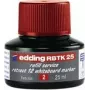Täyttömuste tussille Edding RBTK 25 — punainen muste, 25 ml