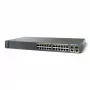 Managed L2 Fast Ethernet PoE -kytkin Cisco C2960-24LC-S — 24x 10/100 RJ‑45, PoE, 1U, kunnostettu