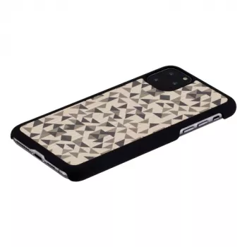 Puhelinkotelo man and wood iPhone 11 Pro Maxille – musta mono-kolmiokuvio