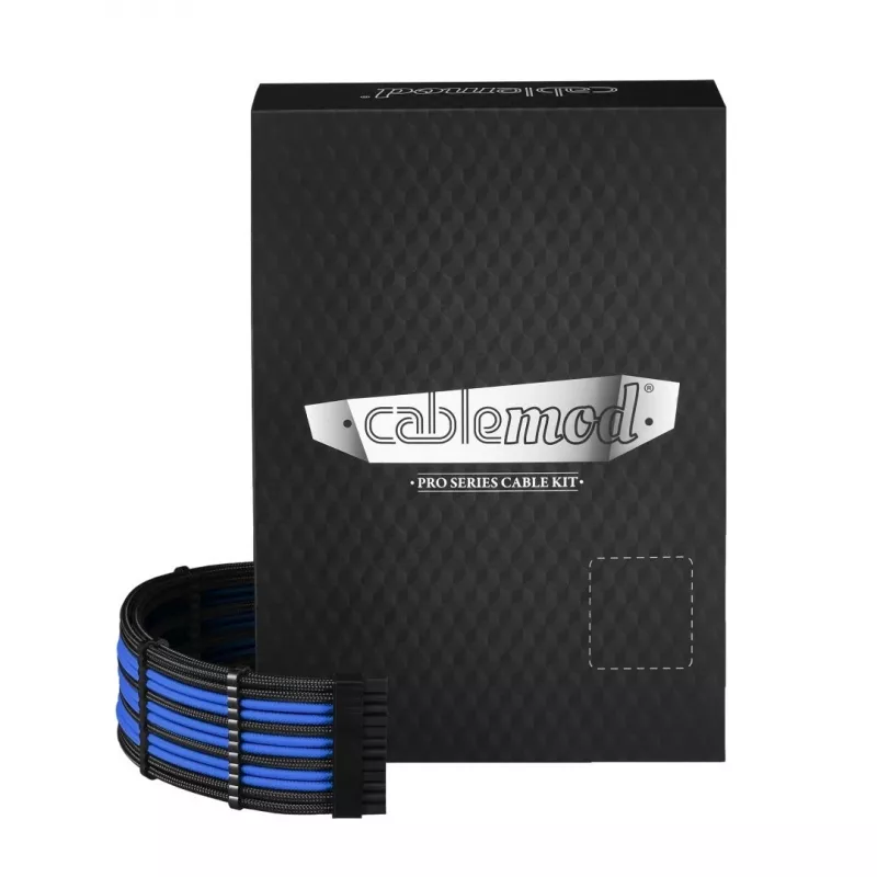 Cablemod sisäinen virtakaapeli CM-PRTS-FKIT-NKKB-R musta sininen