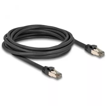 Verkkokaapeli DeLOCK RJ45 Cat.6A 5 m musta