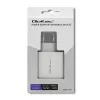 Qoltec 51718 laturi | 45W | 5-20V | 2,4-3A | USB Type-C PD | USB | valkoinen