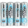 AA-paristo Ansmann 2500mAh maxE plus nikkelimetallihydridi NiMH