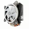Prosessorituuletin Gembird CPU-HURACAN-ARGB-X130 12 cm musta valkoinen