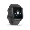 Älykello GARMIN Venu Sq 2 — 1,4 inch AMOLED, 40 mm kotelo, liuskekivenharmaa, GPS, SpO2, NFC