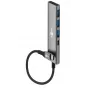 Goobay Slim 4-porttinen USB-keskitin USB-C - USB-A 5 Gbit/s - -Plug> 1x (76562)
