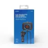 FM-lähetin SAVIO TR-14 Bluetooth USB, FM 87,6–107,9 MHz, MicroSD, USB-C, 12 V autovirtalähde
