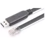 Konsolikaapeli - USB A - RJ45 - musta