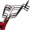 Einhell GC-MT 2236 bensiinikäyttöinen maanmuokkain, 2,2 kW, työleveys 36 cm, punainen/musta
