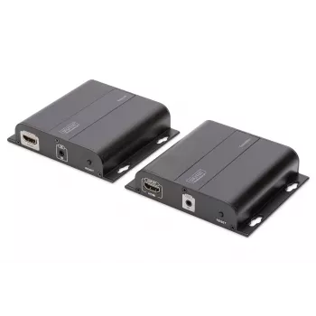 AV-lähetin ja -vastaanotin Digitus 4K HDMI -jatkokesarja CAT / IP kautta