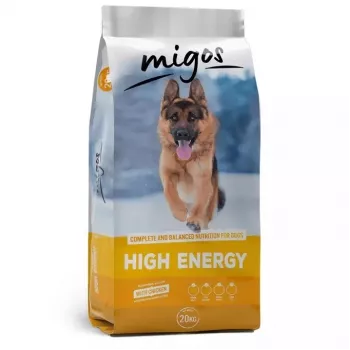 MIGOS High Energy Chicken - kuivaruoka koirille - 20kg