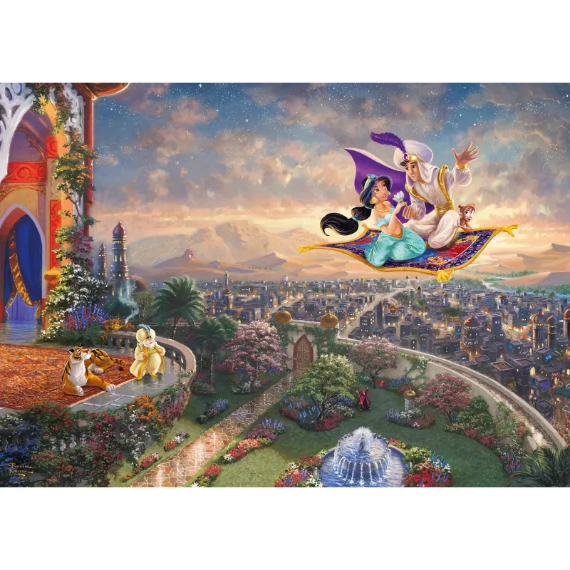 Palapeli Schmidt Spiele Aladdin 1000 palaa sarjakuvat