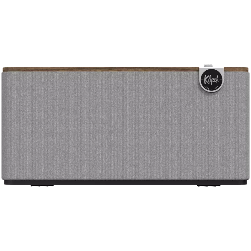 Klipsch the Three Plus Premium Bluetooth -kaiutinjärjestelmä pähkinä USB RCA...