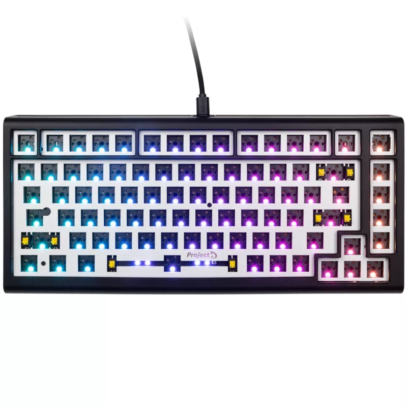 Ducky Tinker 75 näppäimistö pelaaminen USB US English musta