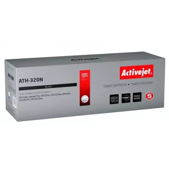 Activejet ATH-320N värikasetti (korvaa HP 128A CE320A; Supreme; 2 000 sivua; musta)