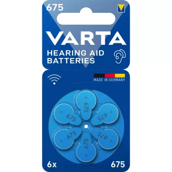 Kertakäyttöparisto Varta 675 PR44 sinkki-ilma 5,35 mm 1,16 cm 1,75 g