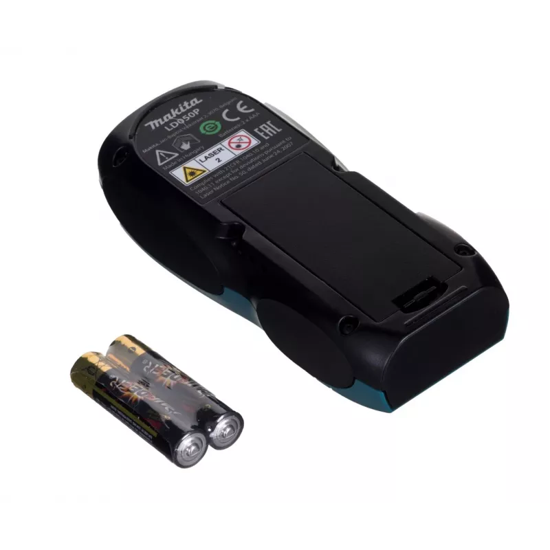 Etäisyysmittari Makita LD050P — laser-etäisyysmittari, kompakti käsikäyttöinen yksikkö