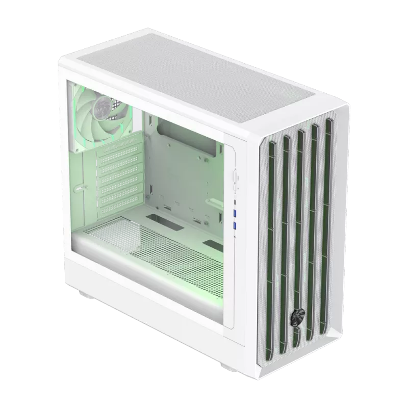 Gamemax-kotelo | CLAW 460 WH | valkoinen | Mid-Tower | virtalähde ei sisälly