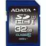 ADATA Premier SDHC UHS-I U1 Class10 32GB, 32 GB, SDHC, Class 10, 30 MB/s, 10 MB/s, musta, sininen