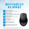 HP 435 monilaitteinen langaton hiiri, molempikätinen, RF Wireless + Bluetooth, 4000 DPI, musta