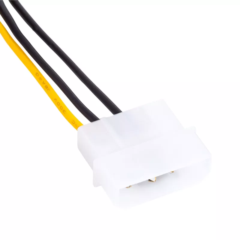 Akyga AK-CA-29 virtasovitin: 2 Molex PCIe 8-pin, 15 cm