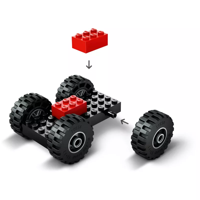 LEGO City 60450 Keltainen pyöräkuormaaja